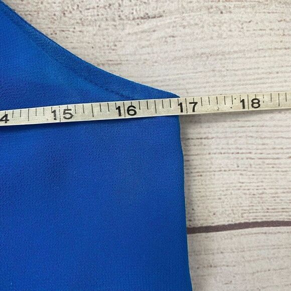 Mine Women S Loose Fit Tank Top Blouse W/crochet And Gold Metal Straps - Picture 13 of 14